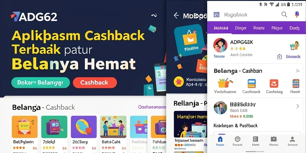 Tampilan antarmuka ADG62 dengan fungsi Cashback yang menarik.
