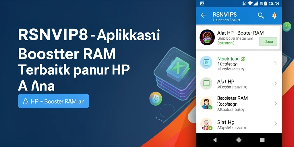 Tampilan antarmuka RSNVIP8 yang sederhana dan menarik.